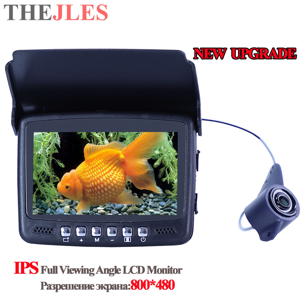 4.3 بوصة IPS كاميرا الصيد تحت  - مراجعة Fishing Depth Finder وسعره