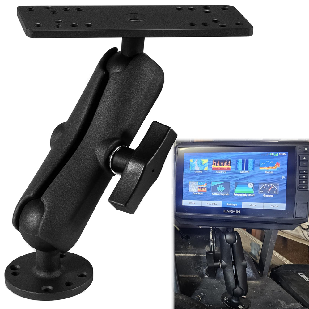 حامل جهاز تحديد مواقع الأسماك  - مراجعة Fish Finder Mount وسعره