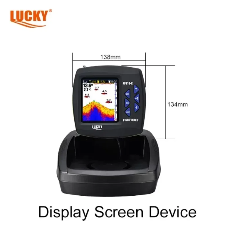 جهاز LUCKY FF918C-WL الجديد لت - مراجعة Fish Finder وسعره