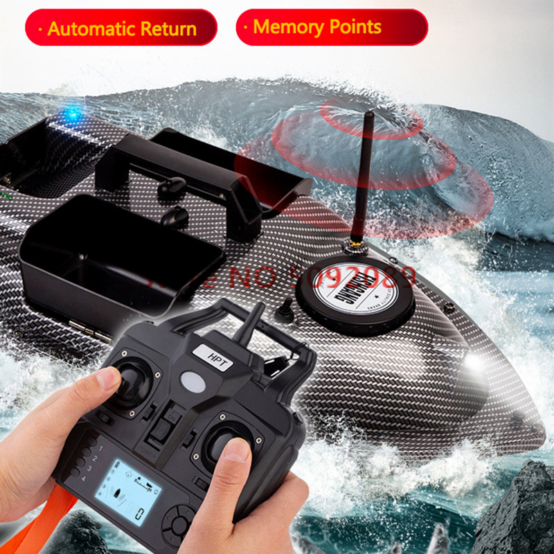 قارب صيد بالتحكم عن بعد بموقف  - مراجعة Fish Finder Gps وسعره