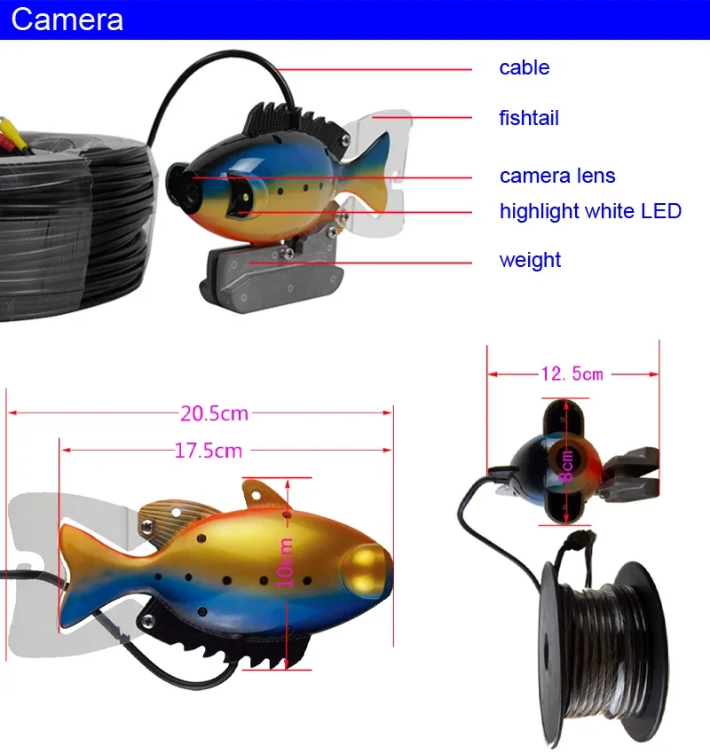 SY801 نظام مراقبة صياد السمك ت - مراجعة Fish Finder Case وسعره