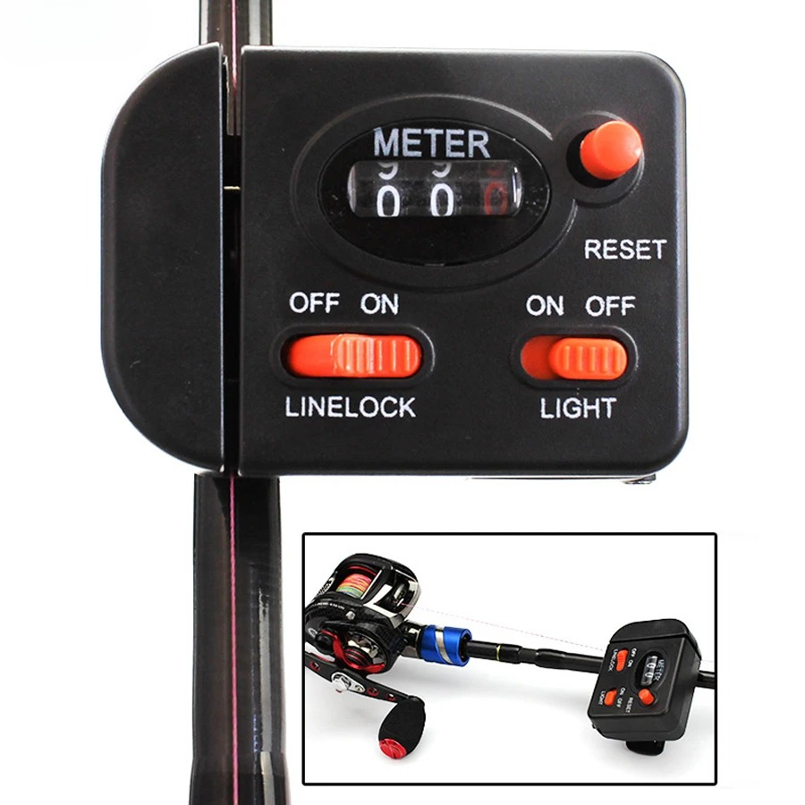 الرقمية خيط صنارة الصيد عداد ع - مراجعة Fish Finder Transducer وسعره