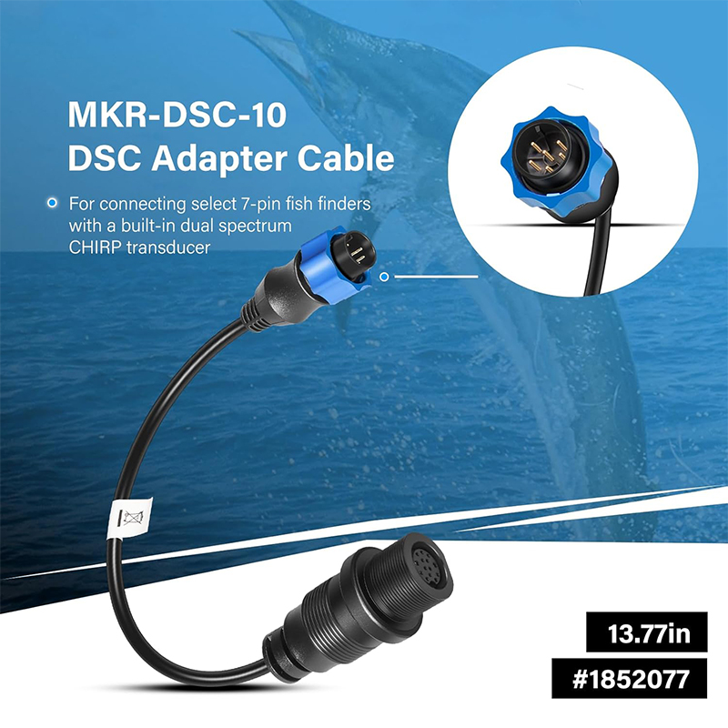 MKR-DSC-10 1852077 كابل محول D - مراجعة Fish Finder Transducer وسعره