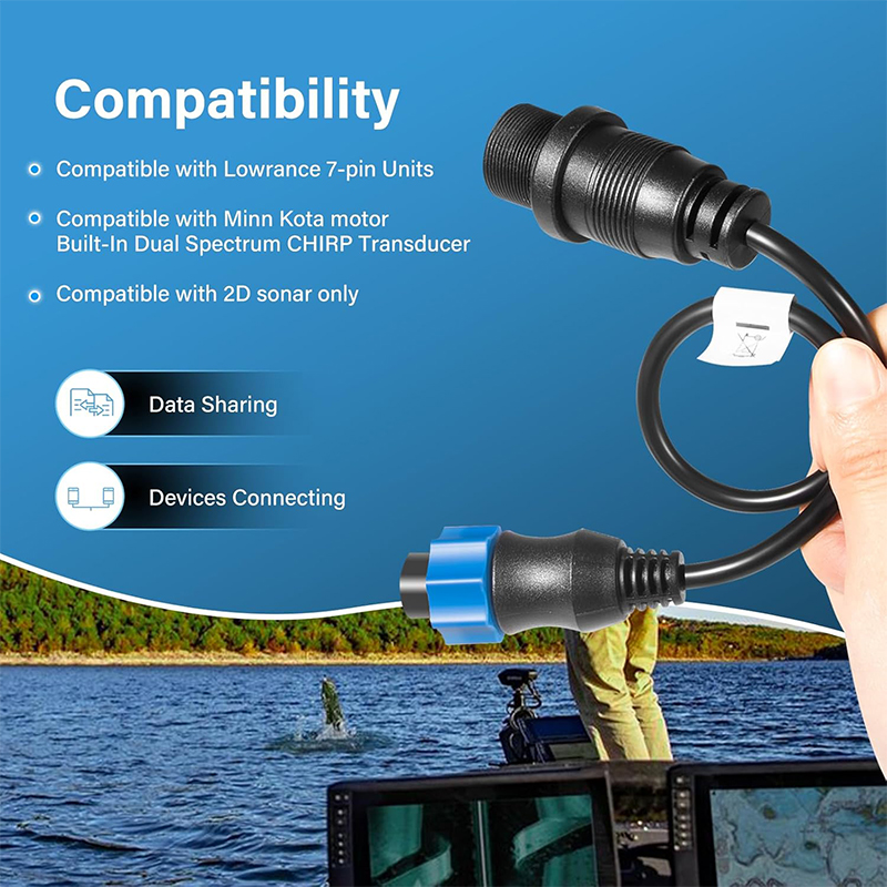 MKR-DSC-10 1852077 كابل محول D - مراجعة Fish Finder Transducer وسعره