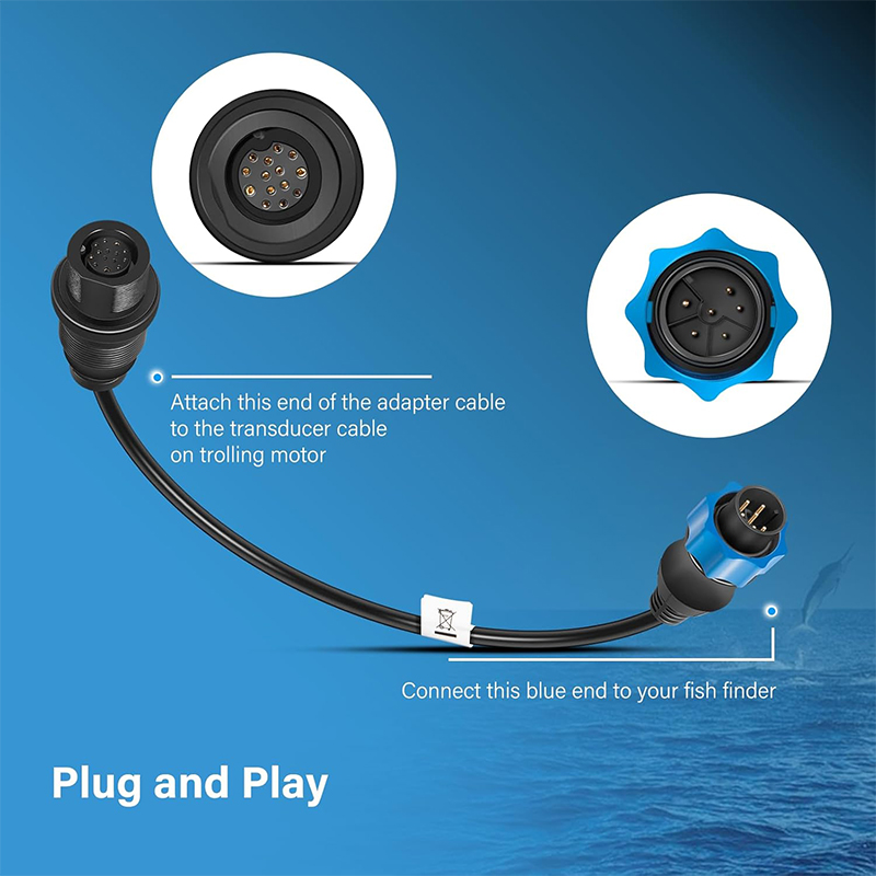 MKR-DSC-10 1852077 كابل محول D - مراجعة Fish Finder Transducer وسعره