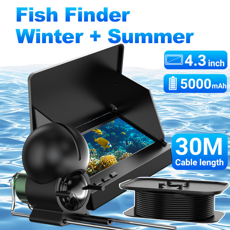 كاميرا صيد الأسماك تحت الماء ب - مراجعة Fishing Depth Finder وسعره