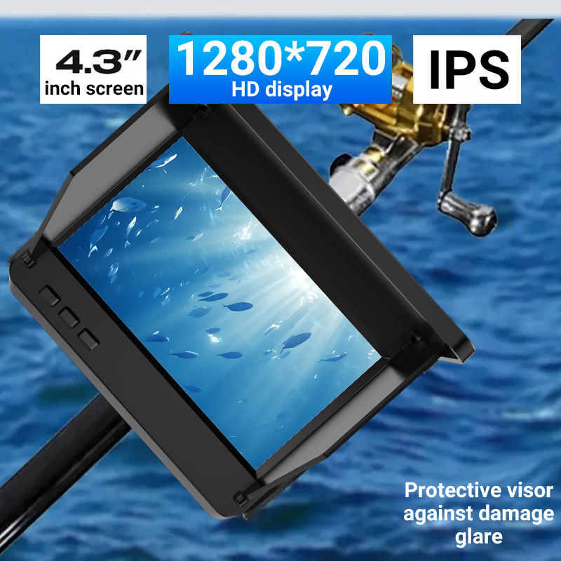 كاميرا صيد الأسماك تحت الماء ب - مراجعة Fishing Depth Finder وسعره