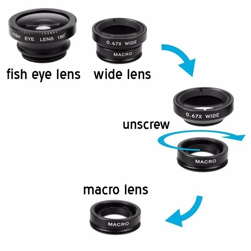 عدسة كاميرا 3 في 1 بزاوية واسع - مراجعة Fishing Camera وسعره