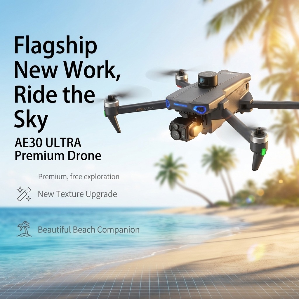 طائرة بدون طيار AE30 Ultra GPS - مراجعة Fishing Camera وسعره